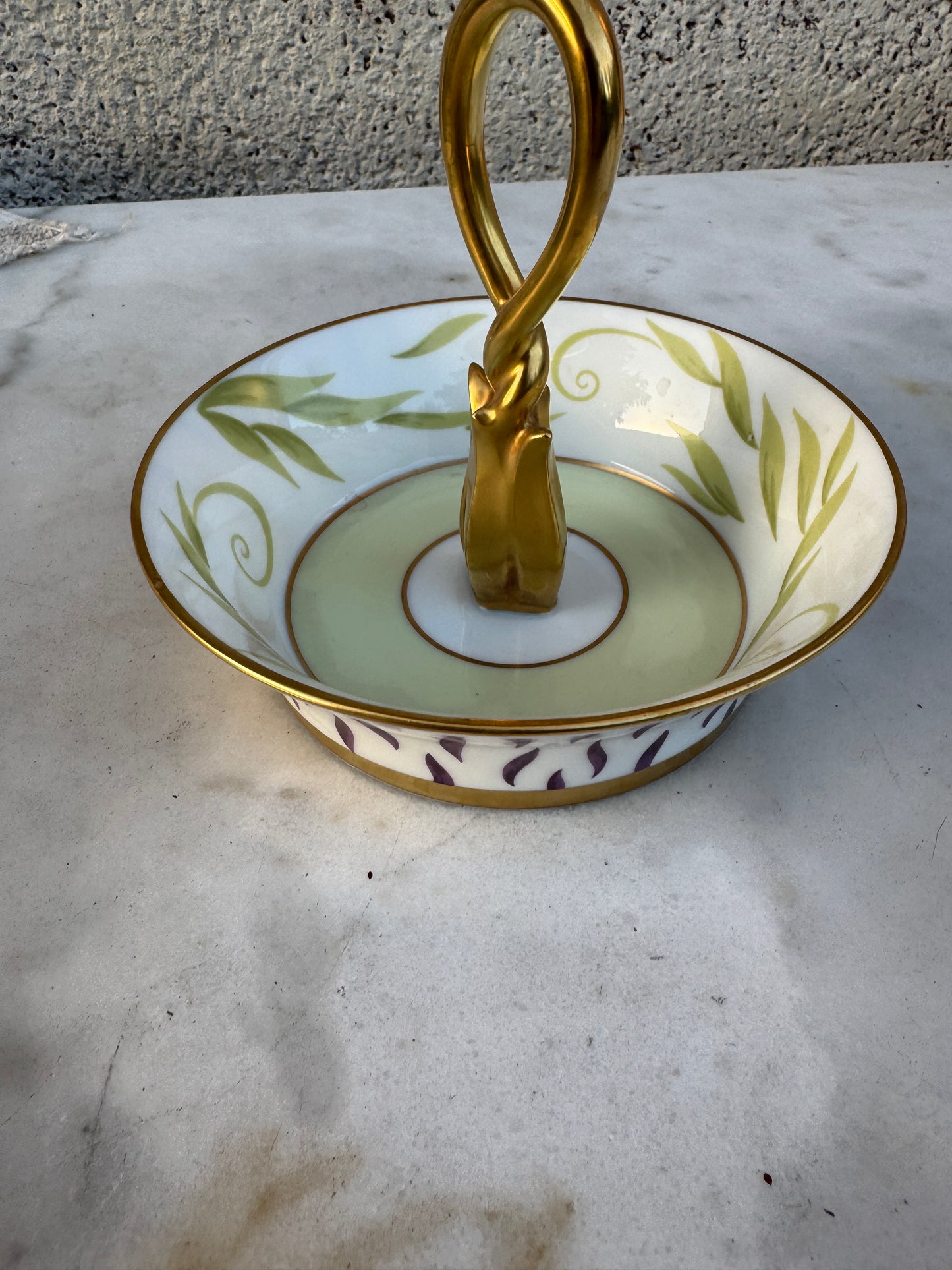 Bernardaud Frivole French Porcelain Candy Tray – Limoges Dessert Dish – 15cm
