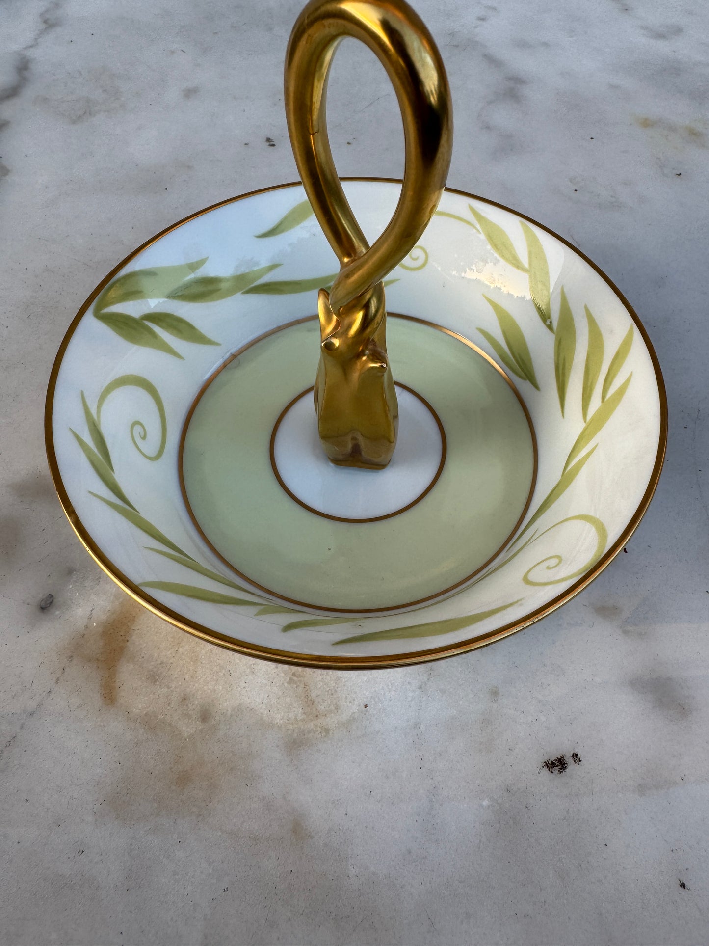 Bernardaud Frivole French Porcelain Candy Tray – Limoges Dessert Dish – 15cm