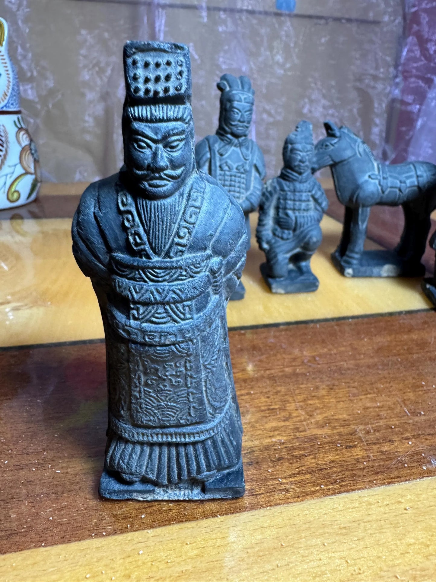 Vintage Terracotta Warriors Figurine Set – Xi’an Army Souvenir – China