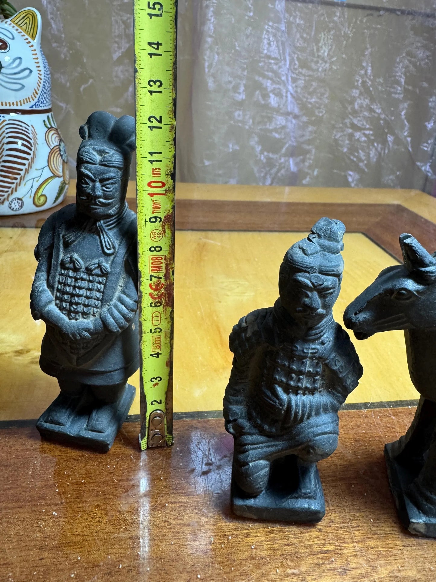 Vintage Terracotta Warriors Figurine Set – Xi’an Army Souvenir – China