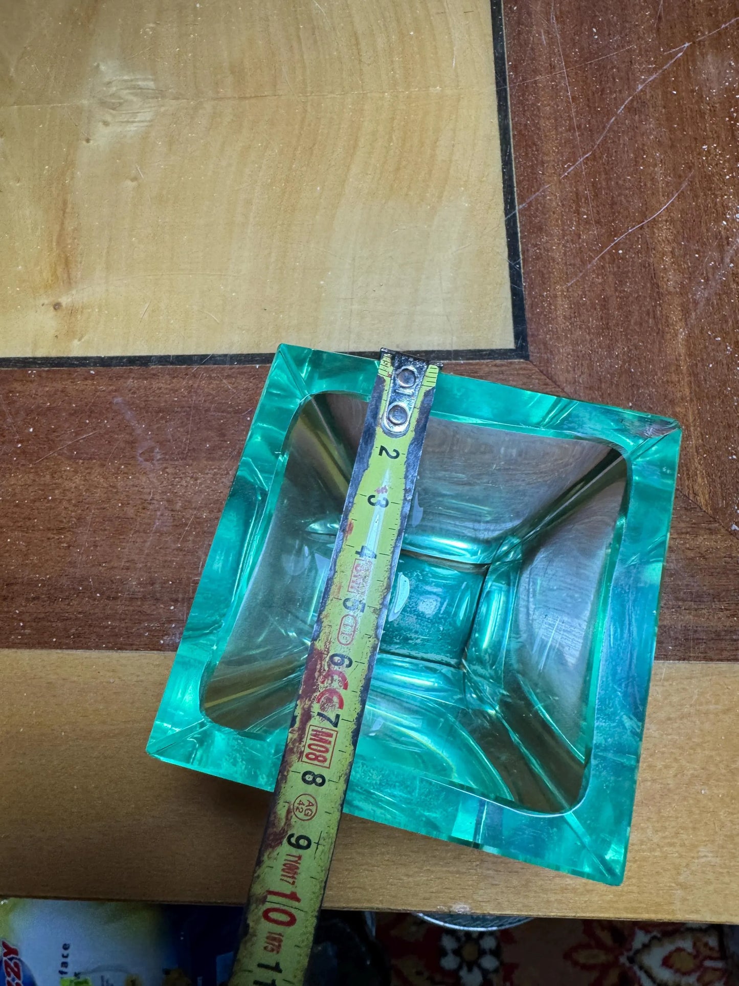 Signed Daum Nancy Crystal Vase – Art Nouveau Green Glass, France
