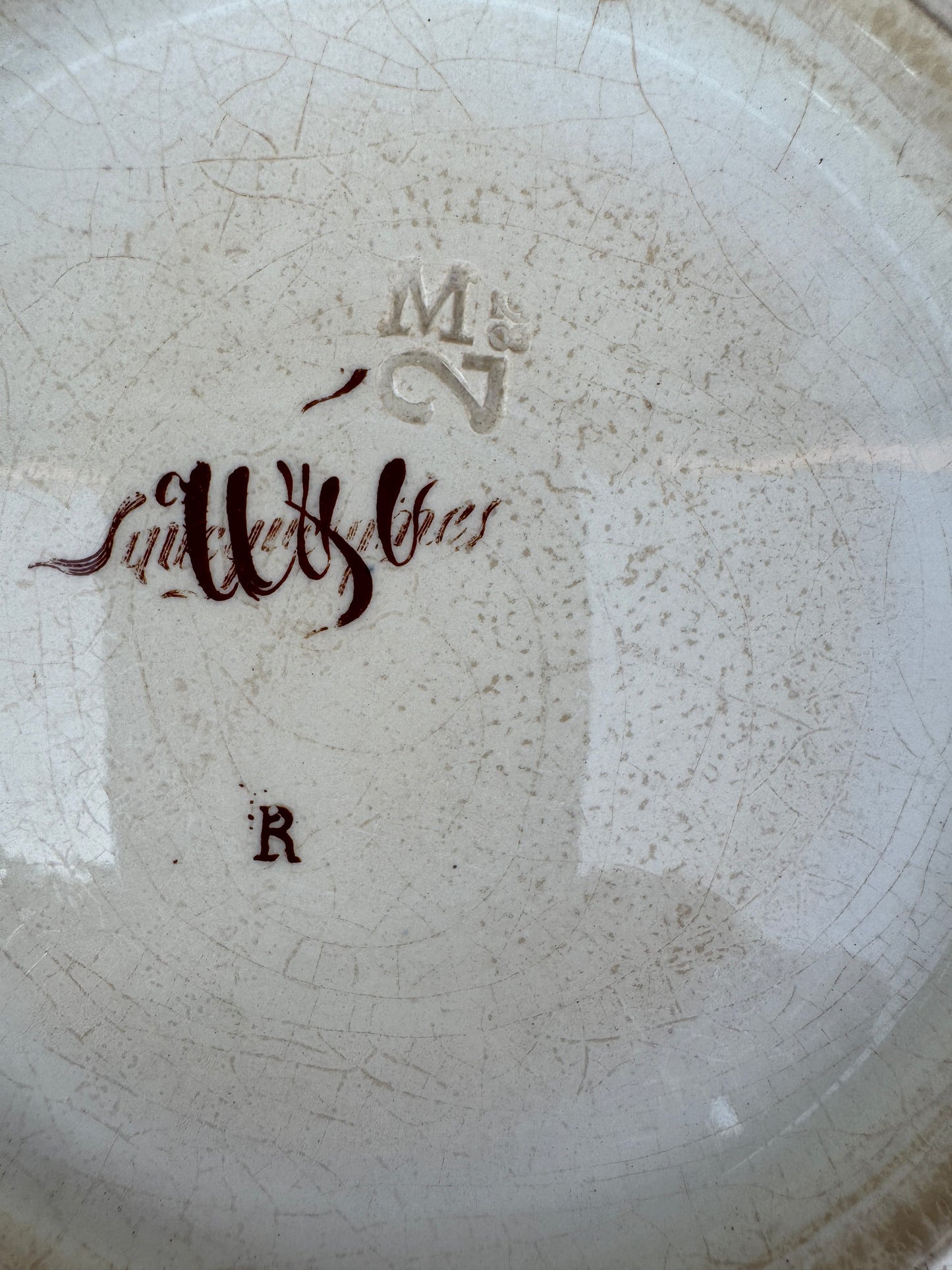 Antique French Porcelain Plate - Alexandra Feodorovna Commemorative, 19th Century