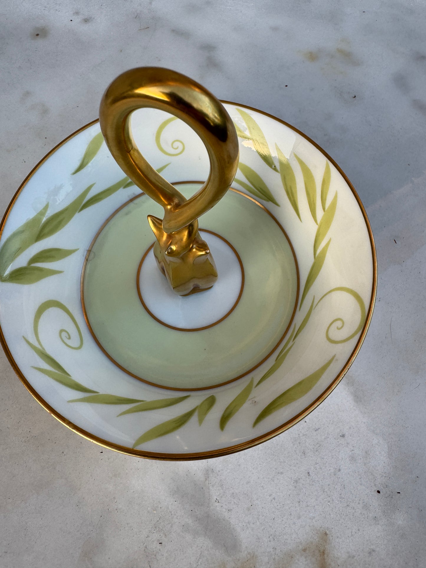Bernardaud Frivole French Porcelain Candy Tray – Limoges Dessert Dish – 15cm