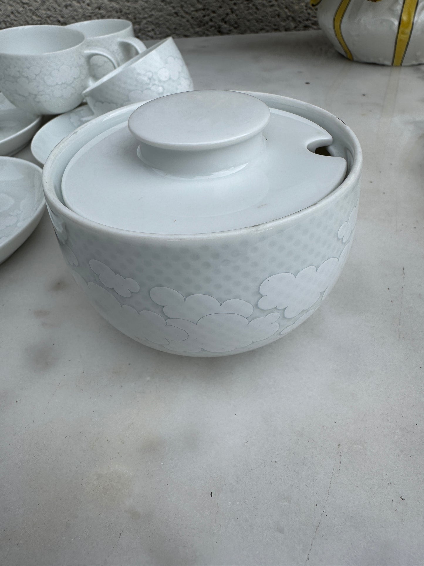 Rosenthal Studio-Line “Cumulus” Coffee Set by Rut Bryk – 1979–1980 – Rare Anniversary Edition