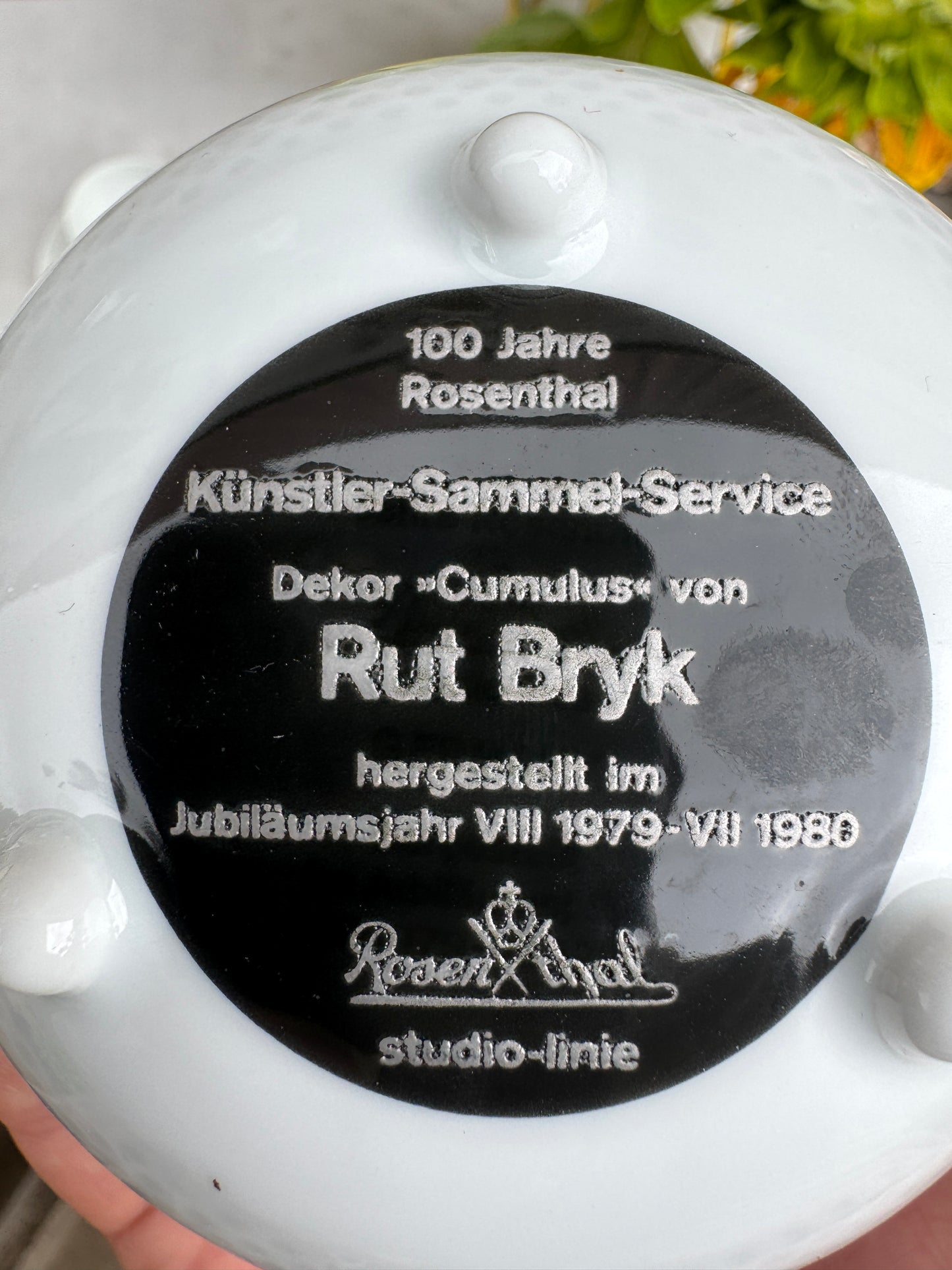 Rosenthal Studio-Line “Cumulus” Coffee Set by Rut Bryk – 1979–1980 – Rare Anniversary Edition