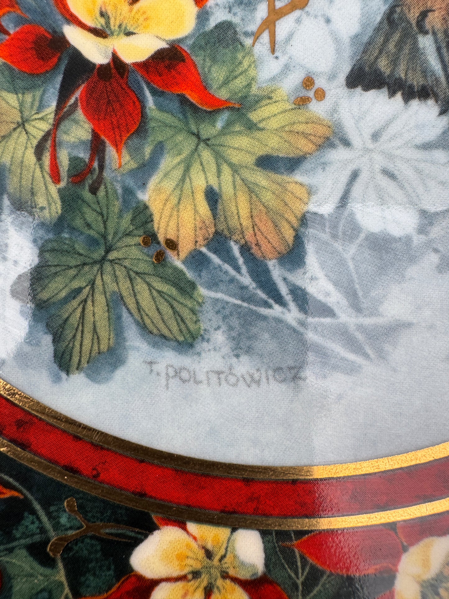 Royal Doulton Hummingbird Plate, Franklin Mint Limited Edition, Fine Bone China, 21 cm — Sold Individually