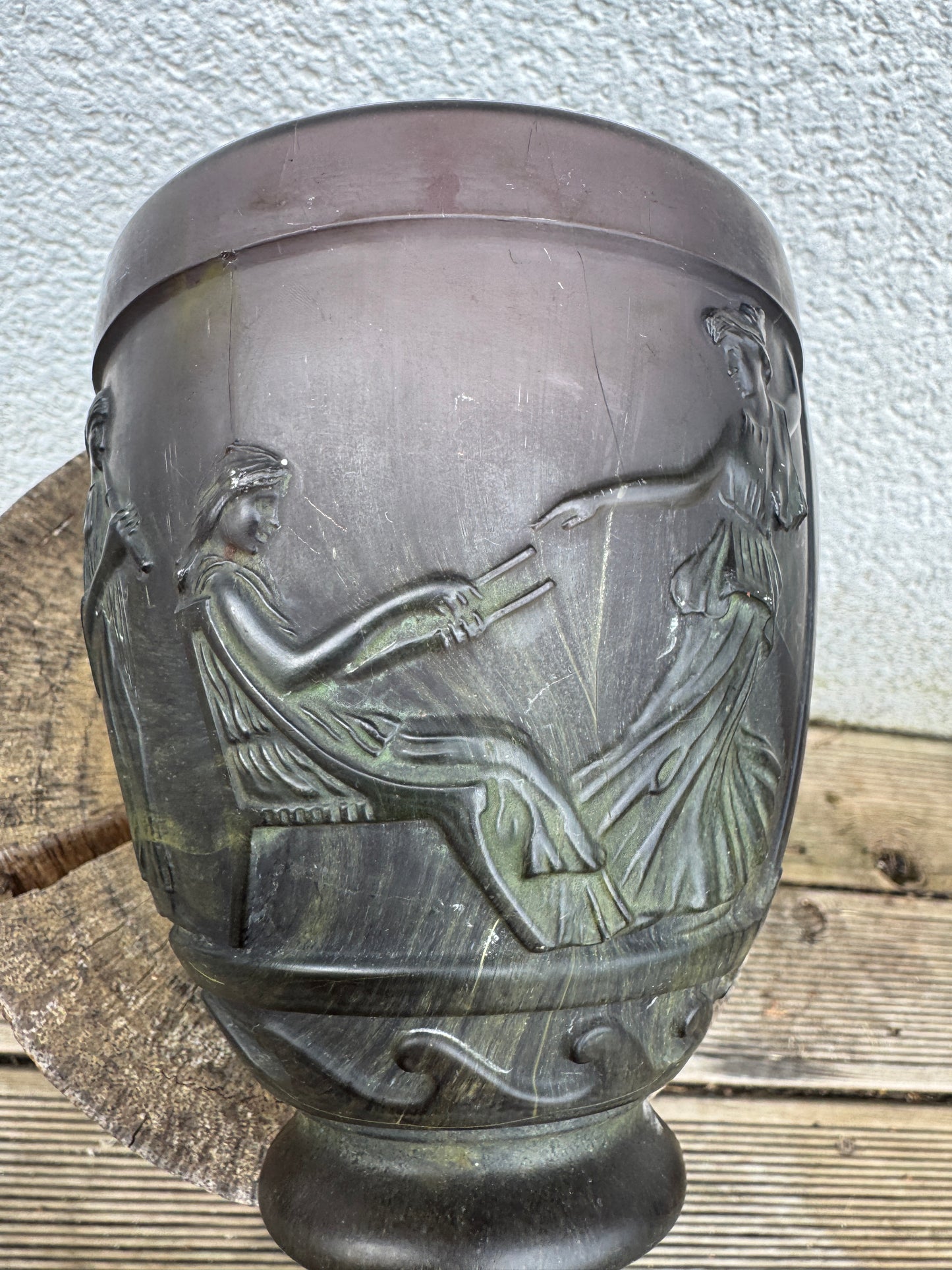 Art Nouveau Vase Georges de Feure Signed Model 7