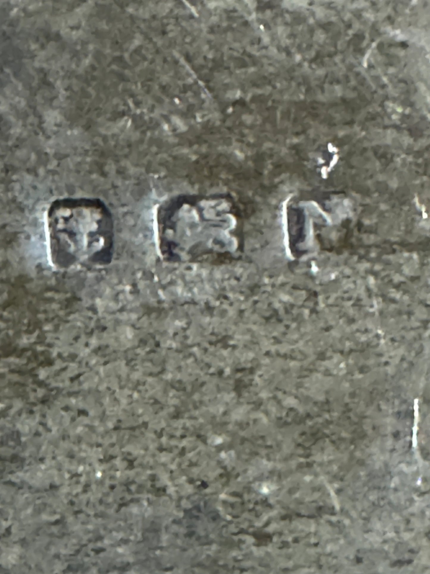 Rare Solid Silver Art Deco Inkwell – Birmingham 1937