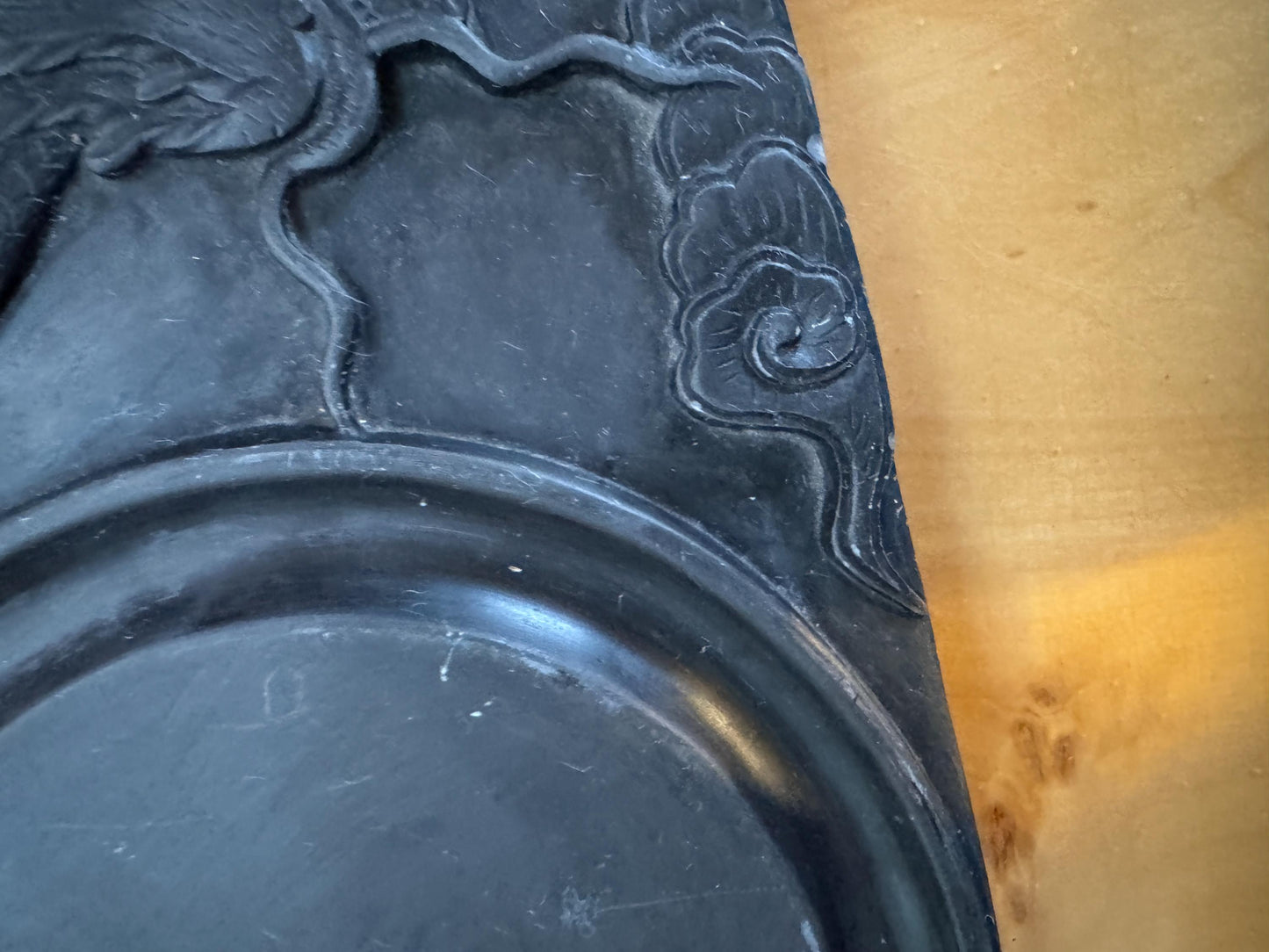 Antique Chinese Scholar's Inkstone – Dragon – ca. 18th century