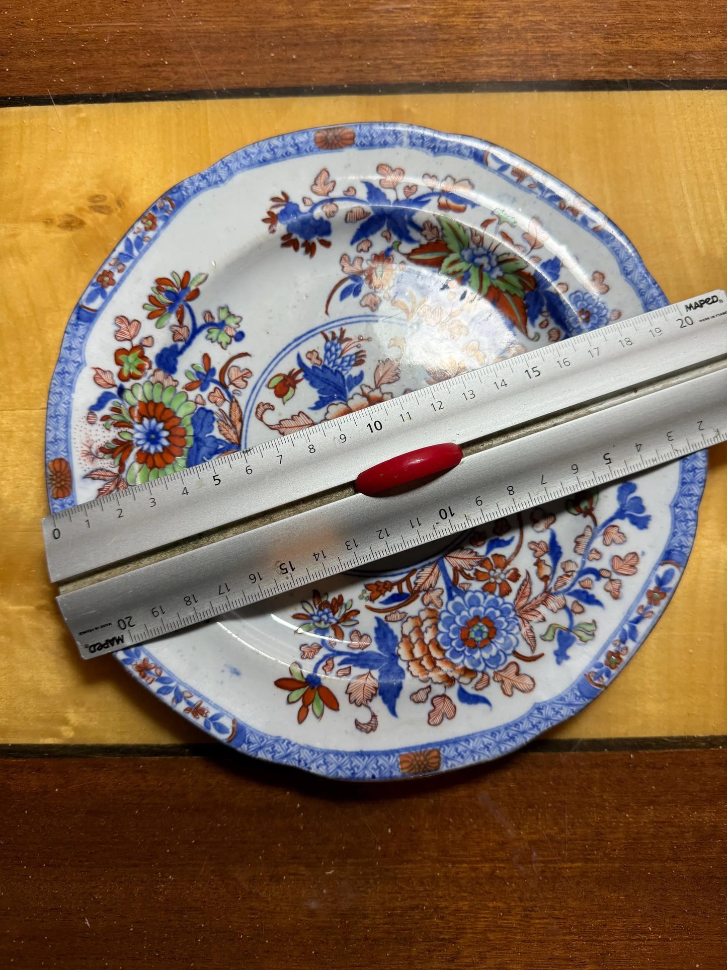 Antique Copeland & Garrett Plate – Imari Style – Mid-19th Century