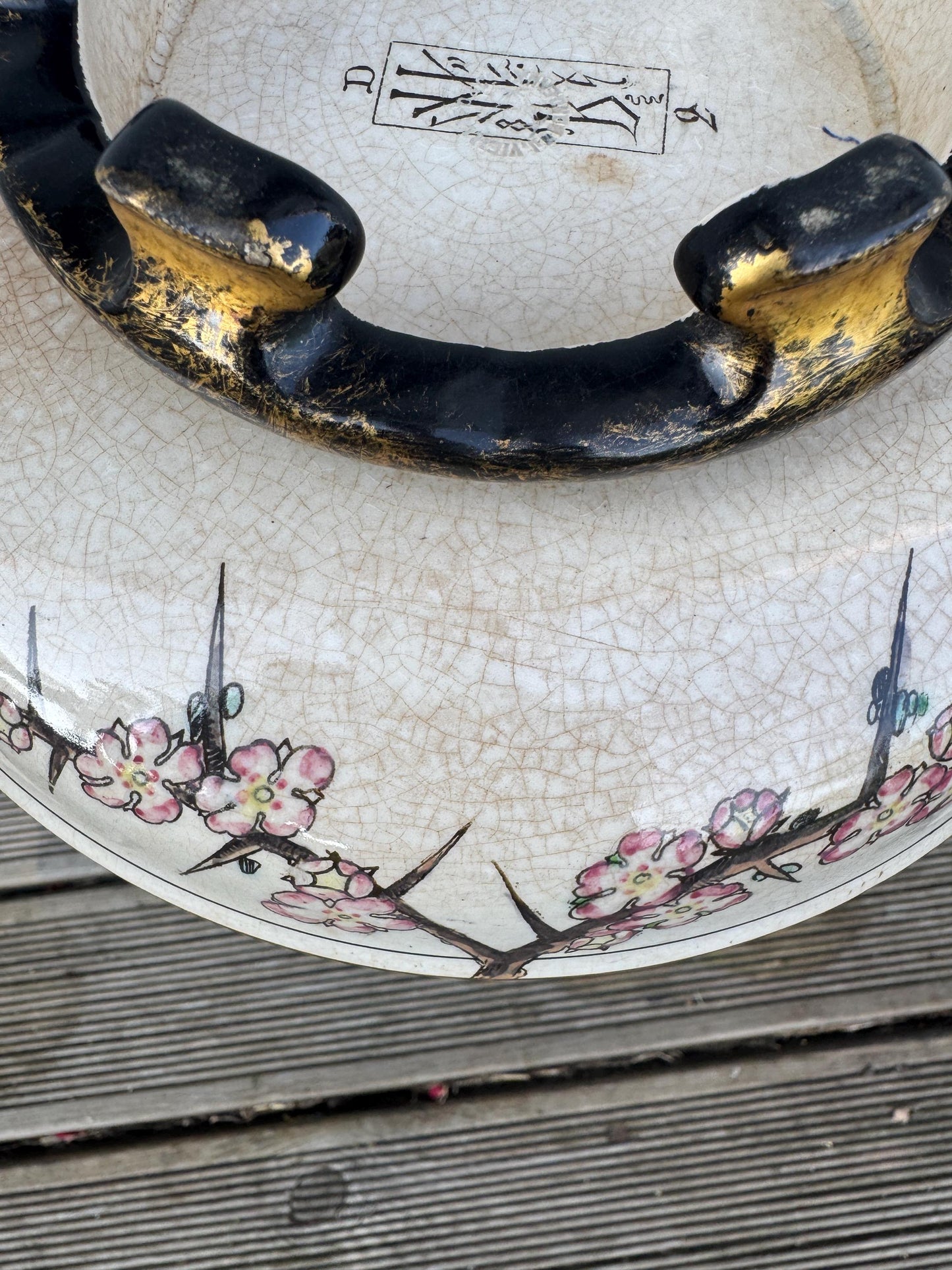 Rare Footed Vase by Jules Vieillard & Cie, Signed Eugène Millet (1778–1880)