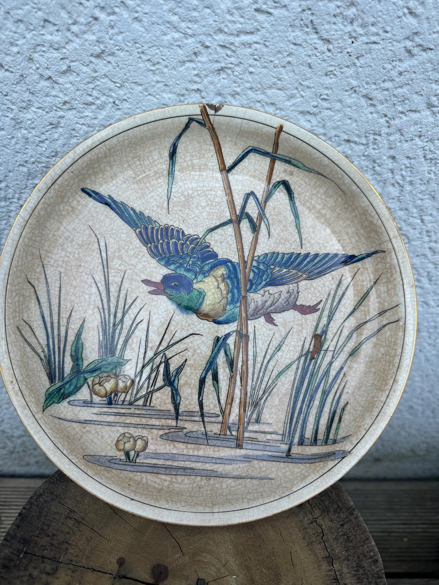 Rare Footed Vase by Jules Vieillard & Cie, Signed Eugène Millet (1778–1880)
