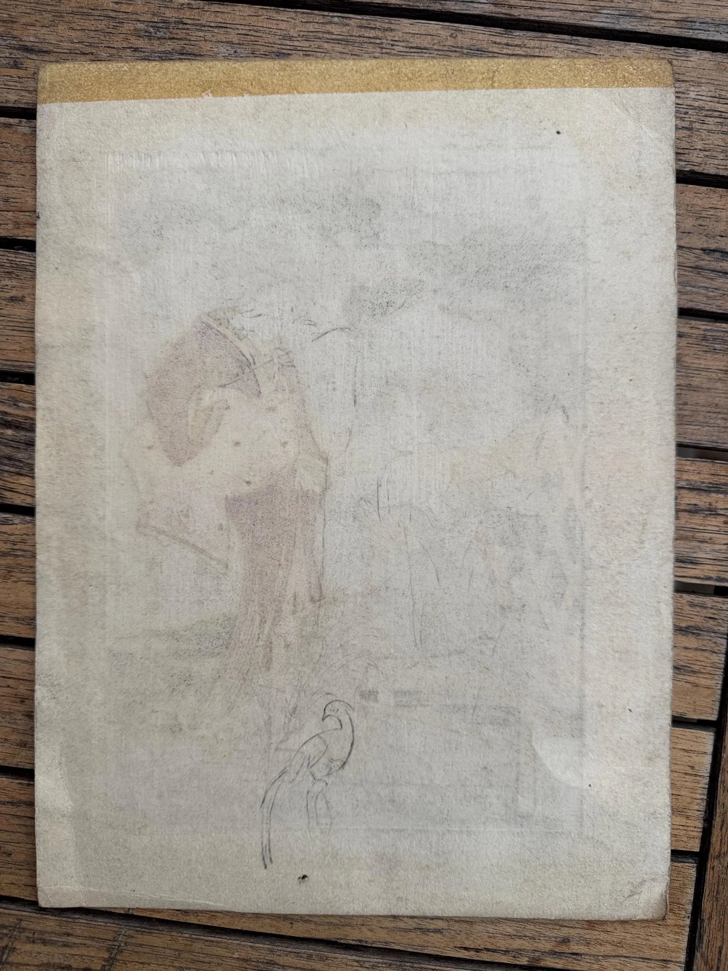 Japanese Woodblock Print – Kitagawa Utamaro Style – Antique Ukiyo-e of Courtesans