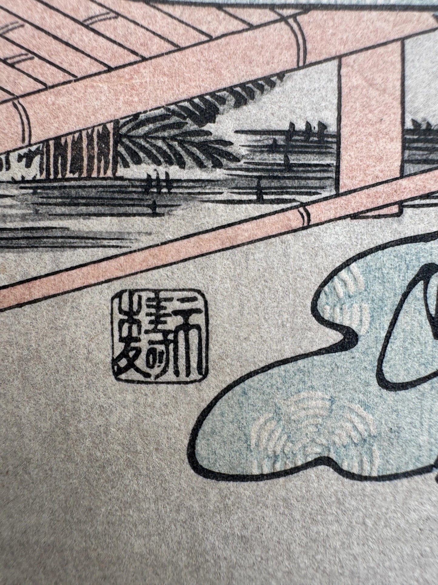 Japanese Woodblock Print – Kitagawa Utamaro Style – Antique Ukiyo-e of Courtesans